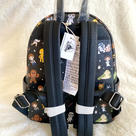 Loungefly Disney Parks Star Wars Chibi Characters Mini Backpack main image 4
